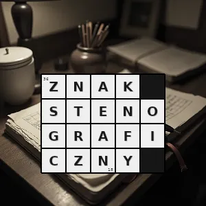 Rozwiązanie krzyżówki: znak stenograficzny - znak stenograficzny | hasła, synonimy i podpowiedzi Hasło krzyżówkowe znak stenograficzny - znak stenograficzny – rozwiązanie, synonimy, podpowiedzi i definicje krzyżówkowe